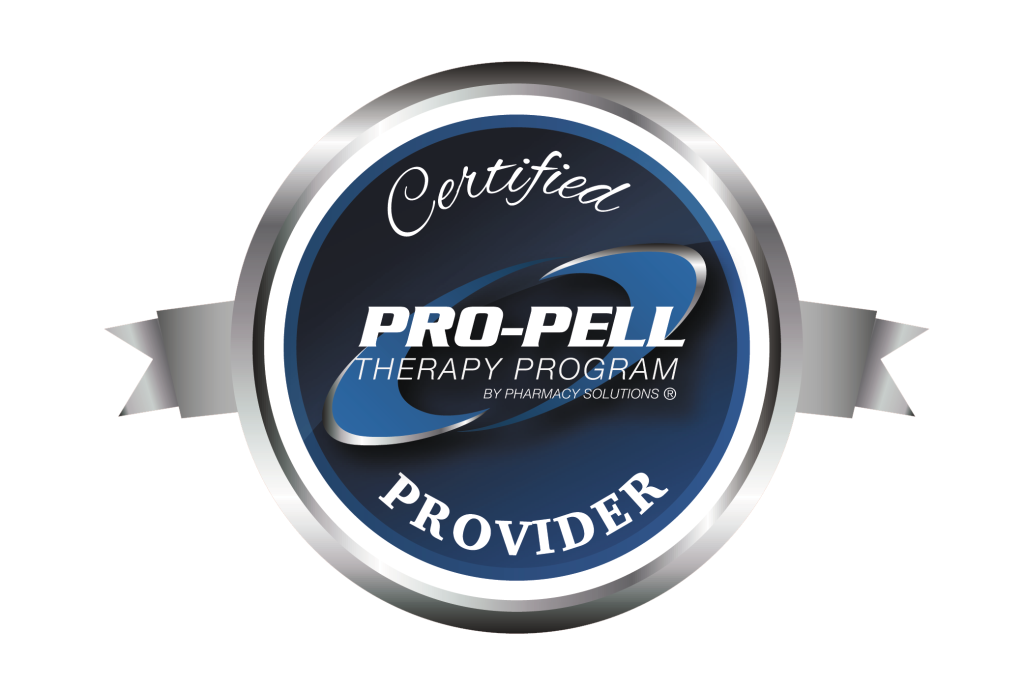 Pro-Pell Therapy Program certified provider badge