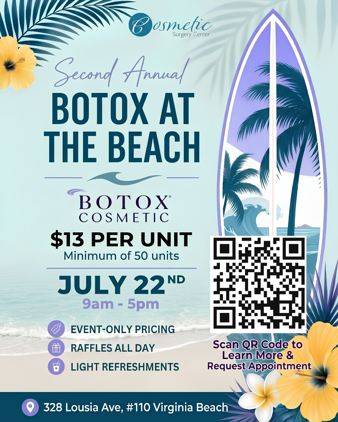 Botox At The Beach July 2026