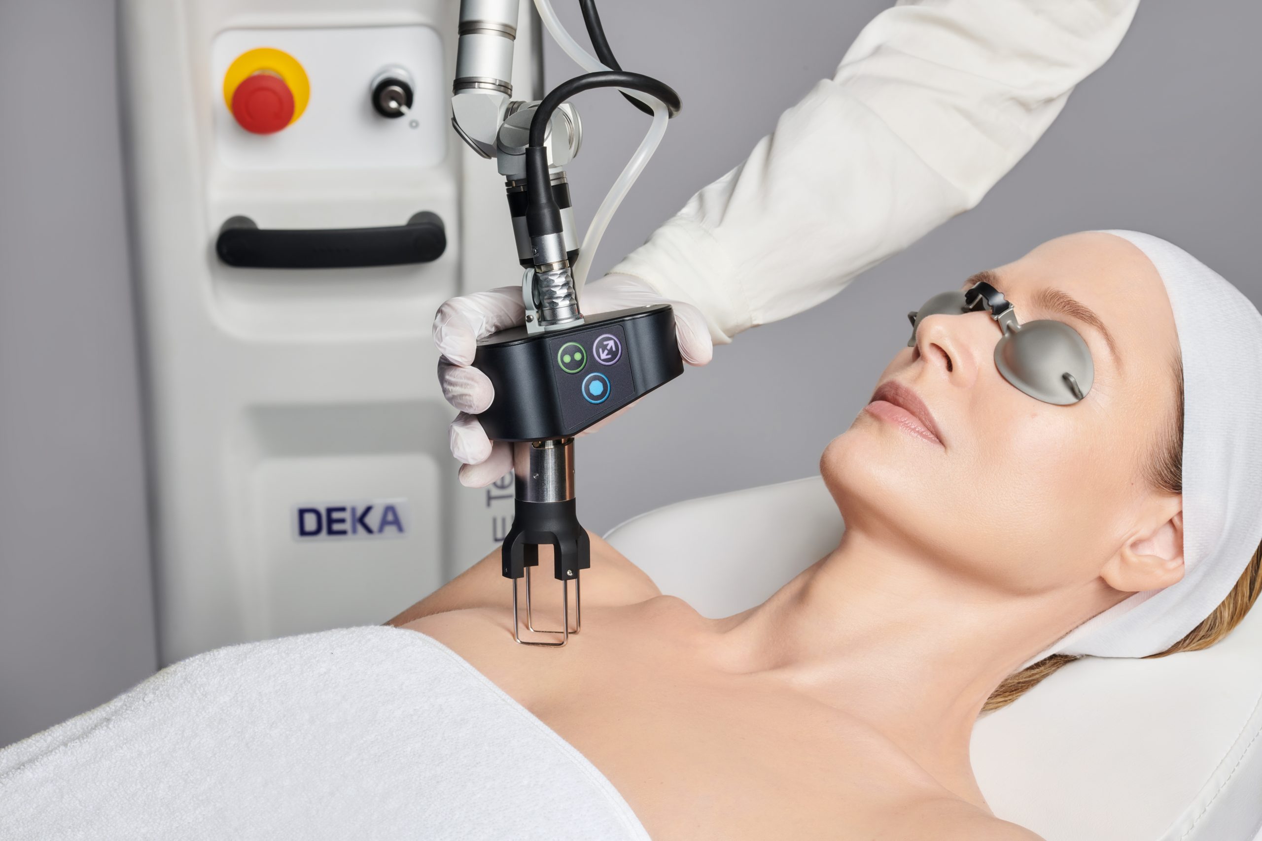 Fractional CO2 Laser - Female - Chest Laser Hair Removal