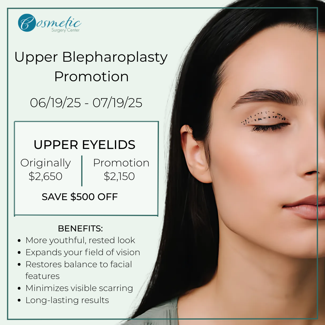 Upper Blepharoplasty June 2025 Promotion microneedling special